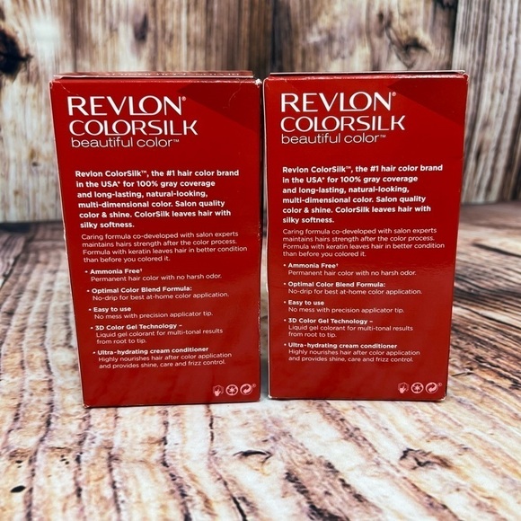 Revlon Colorsilk Permanent Hair Color Ultra Light Natural Blonde Pack of 2 - Picture 2 of 8